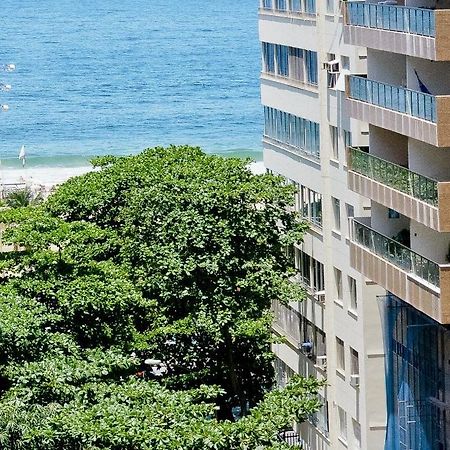 Vista Lateral Mar Copacabana Rio de Janeiro Exteriér fotografie